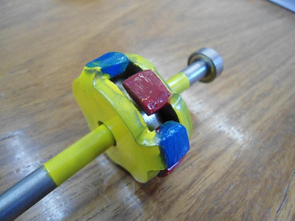 Figura 08 - Rotor multipolos com único imã