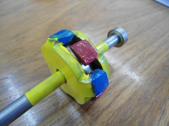Figura 3 - Rotor multipolos com único imã - Hidroenergia