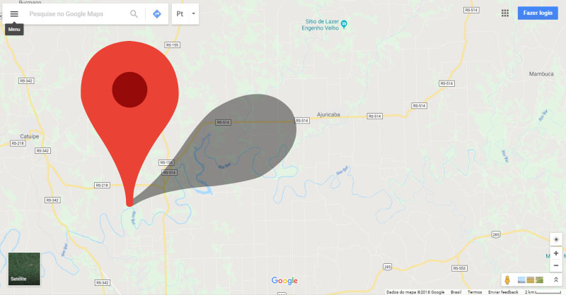 Como saber as Coordenadas Geográficas de um local através do Google Maps